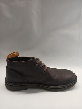 Dr. Martens Men's Dark Brown Leather Chukka Boot